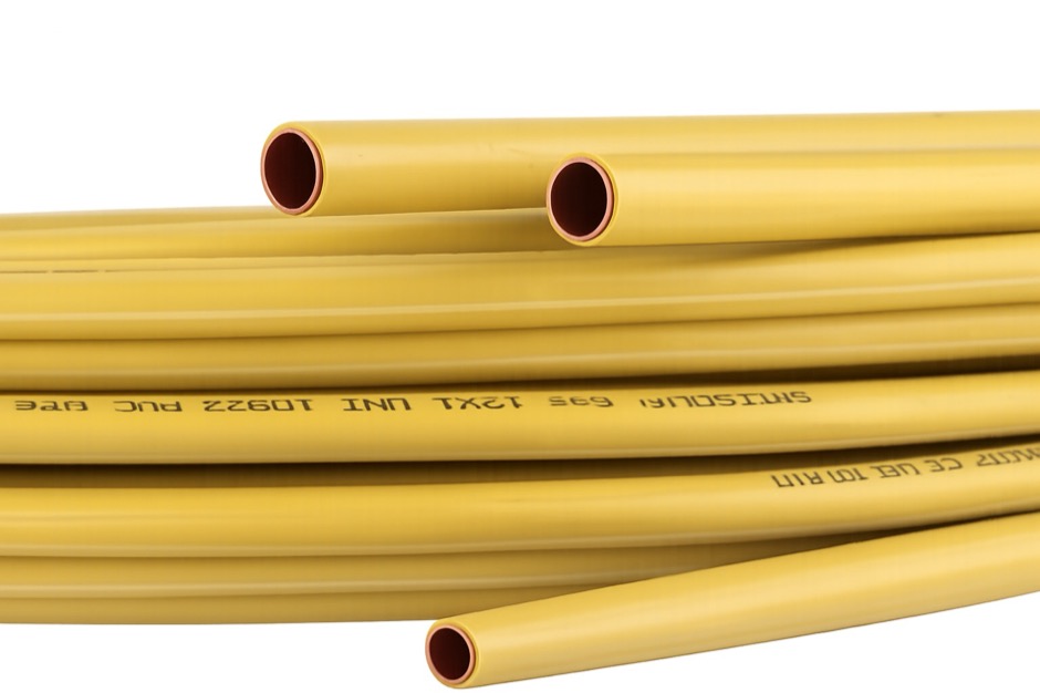 Tubo rame rivestito gas