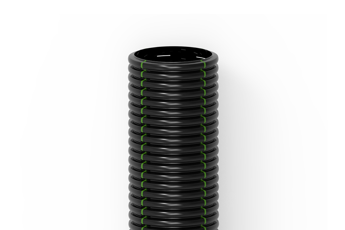 Tubo corrugato per drenaggi