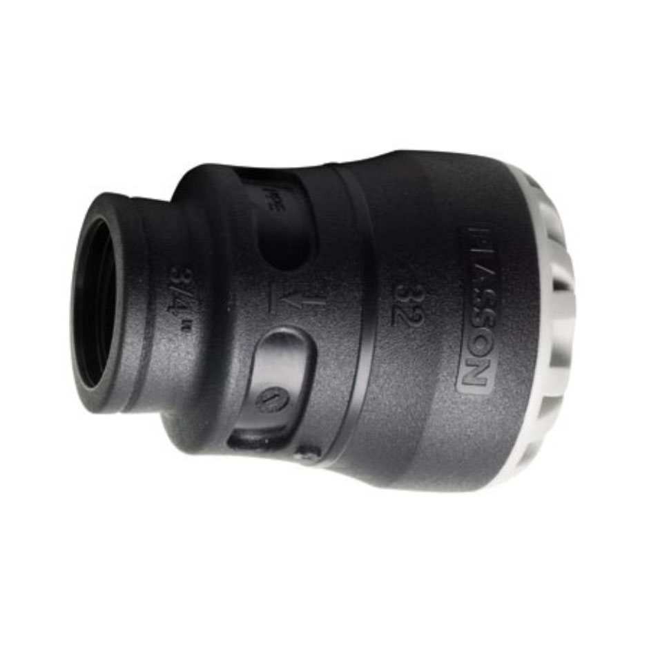 Raccordo uno plasson filettato f