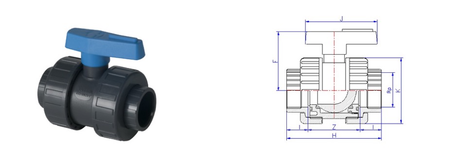 Valvola teknica pvc plasson