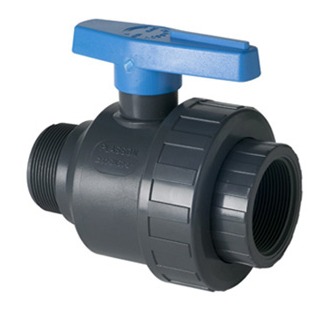 Valvola pvc plasson filettato mf