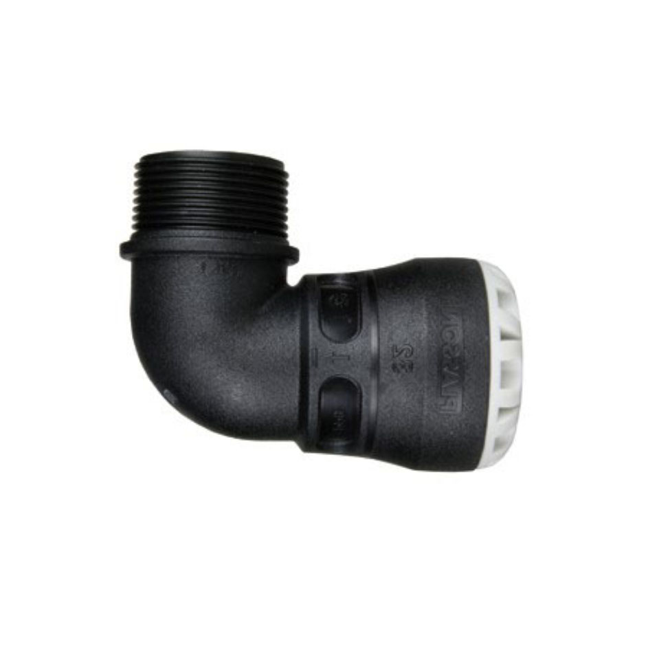 Gomito uno plasson filettato m