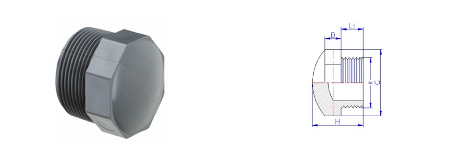 Tappo pvc