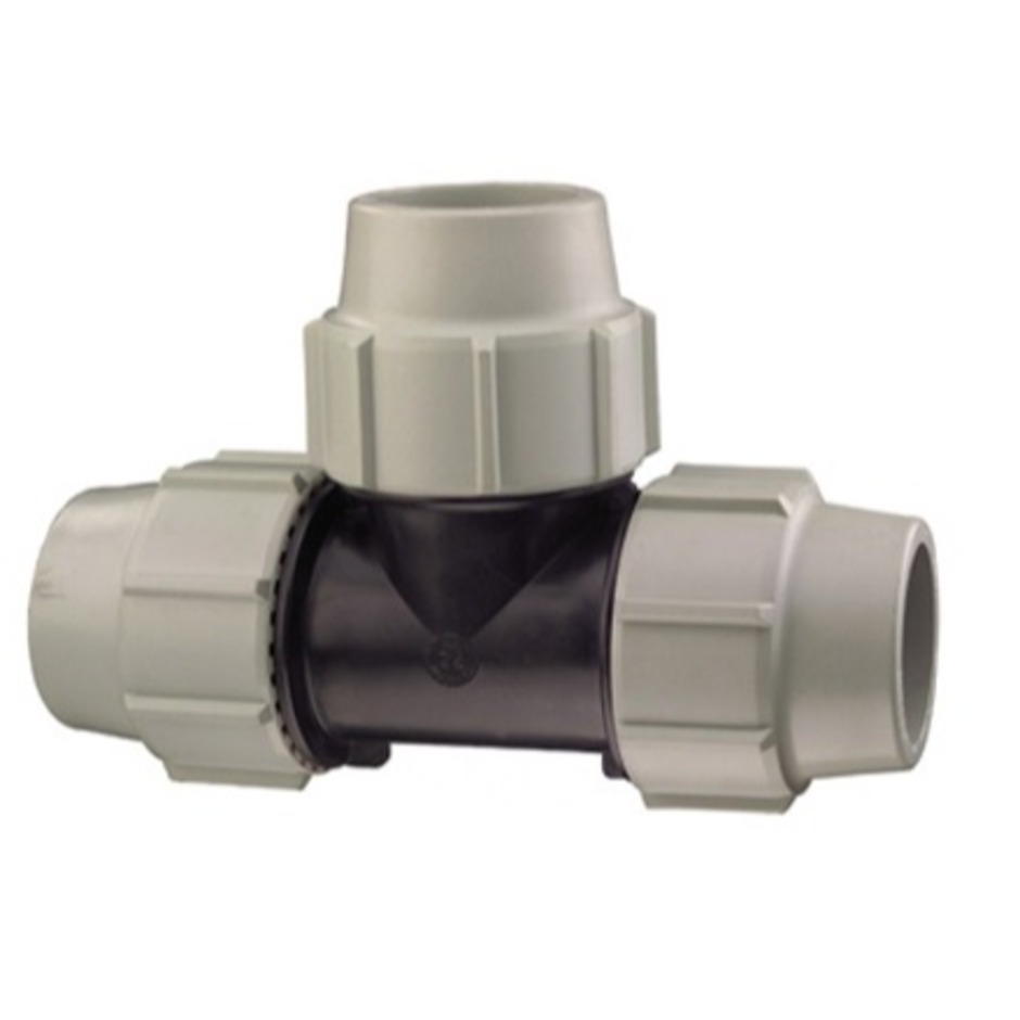 Tees polietilene compressione