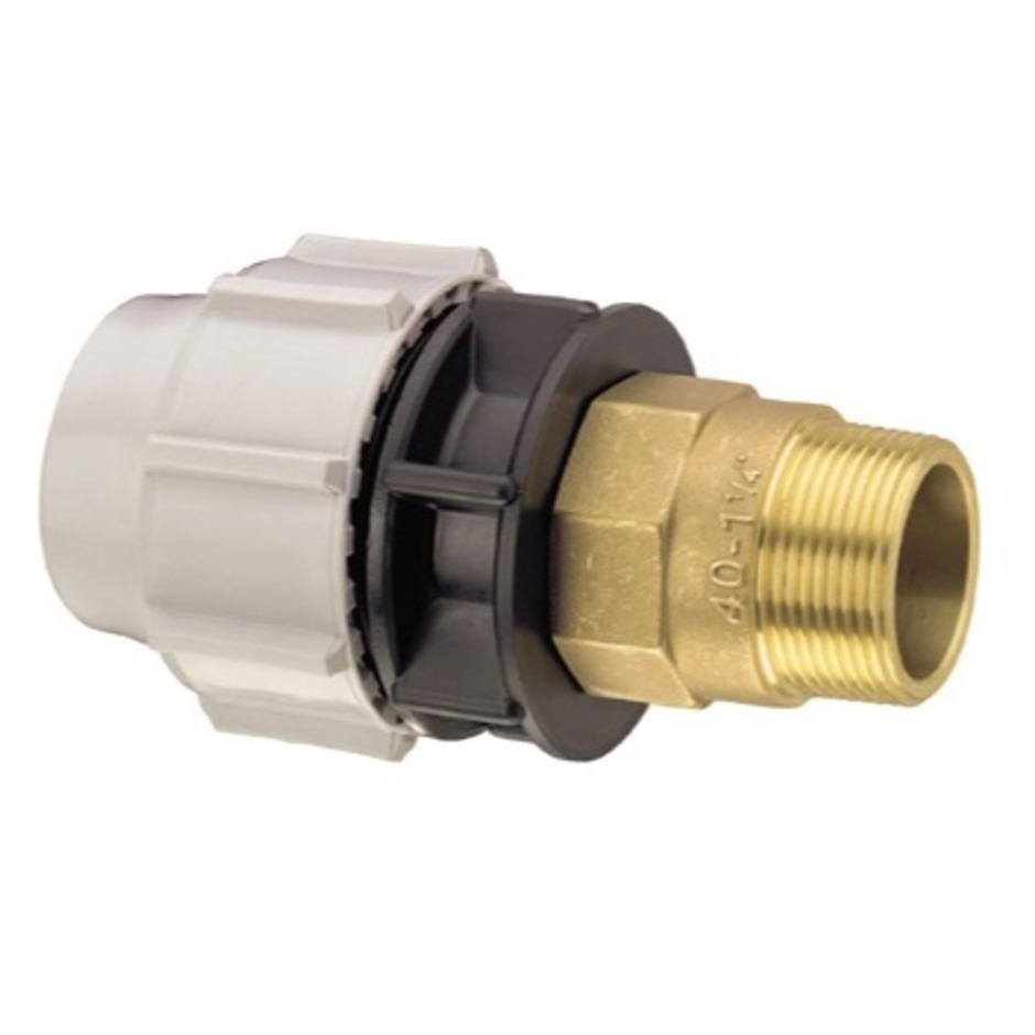 Giunto di transizione polietilene- ottone