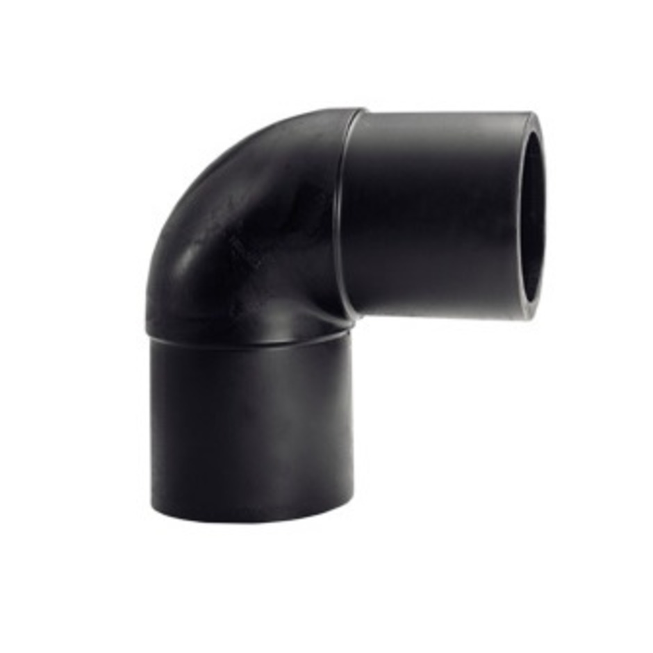 Gomito polietilene a saldare testa/testa