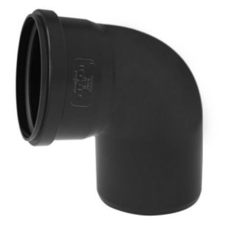 Curva pvc insonorizzata