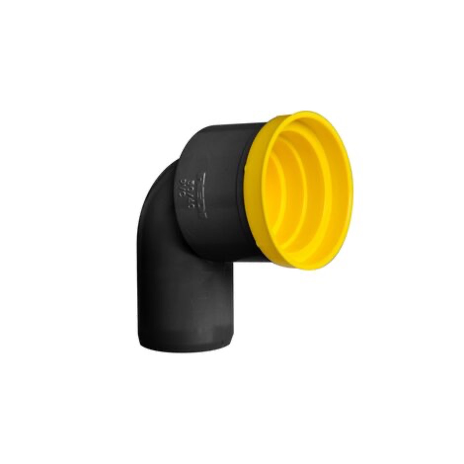 Curva tecnica pvc insonorizzata