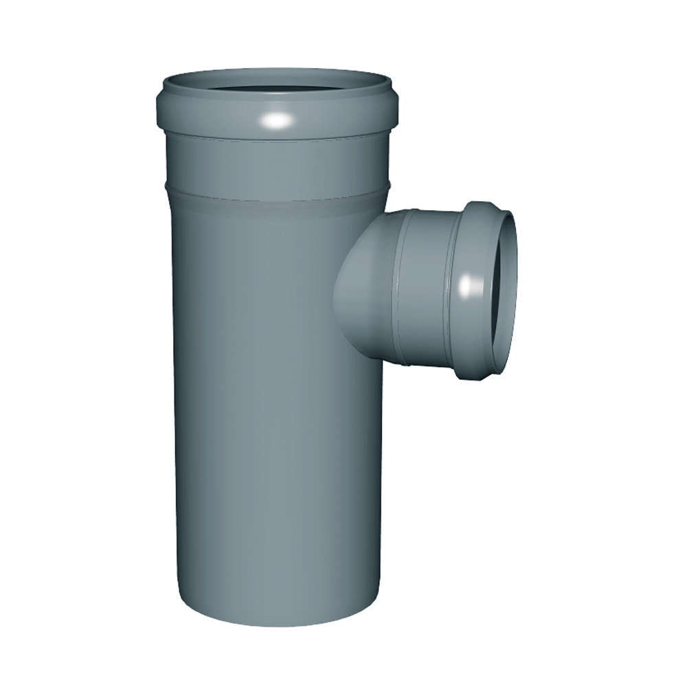 Raccorderia polipropilene innesto grigio