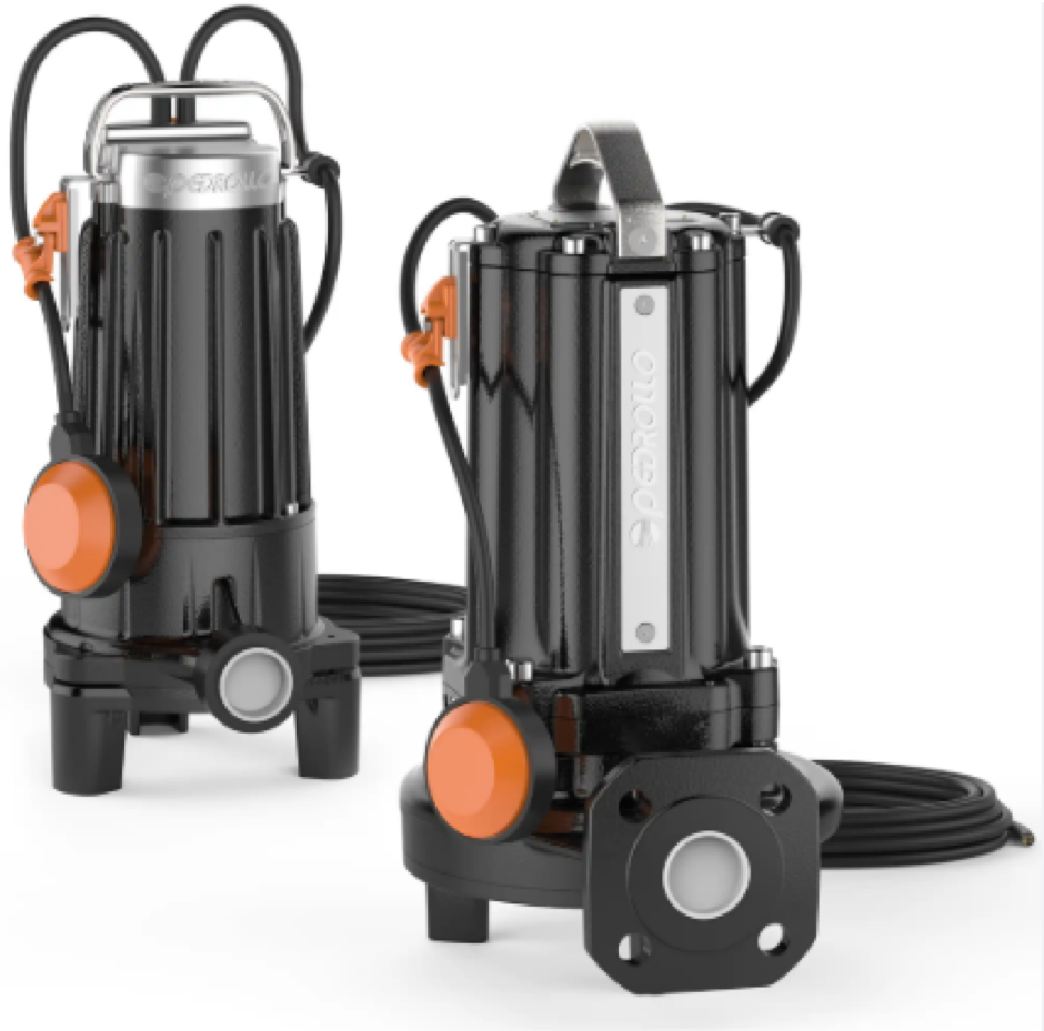 Elettropompa trituratrice per acque cariche