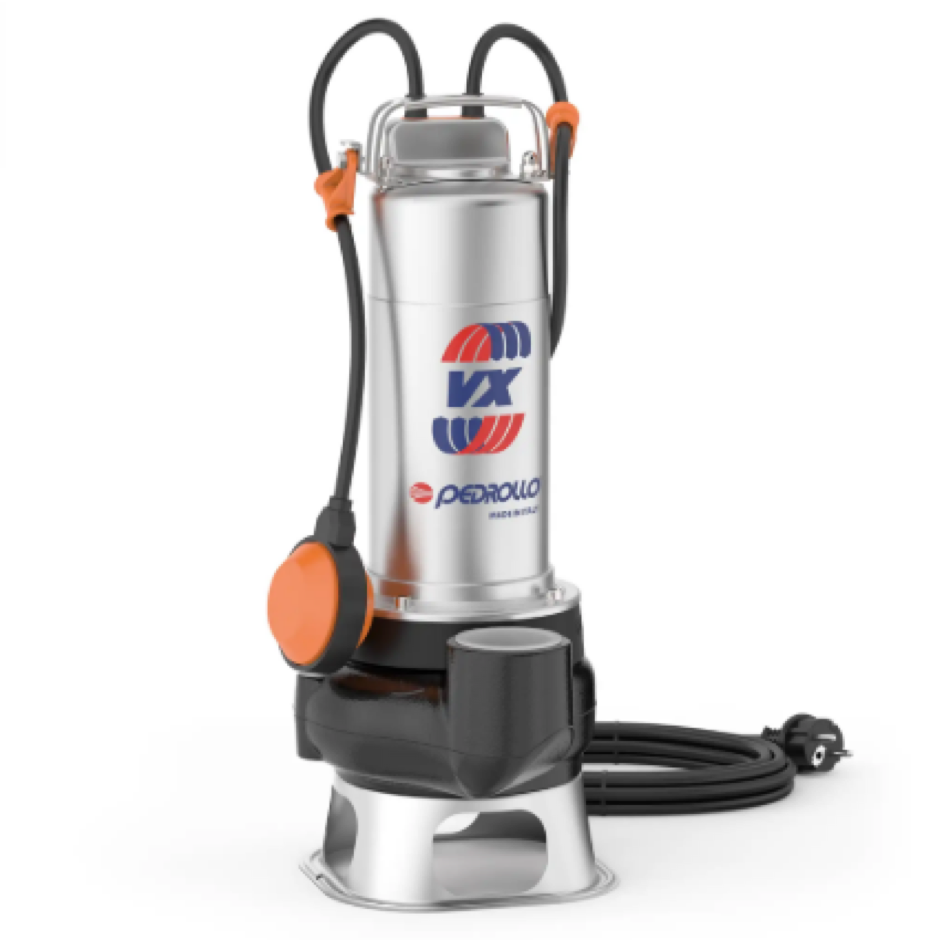 Elettropompa sommersa per acque cariche