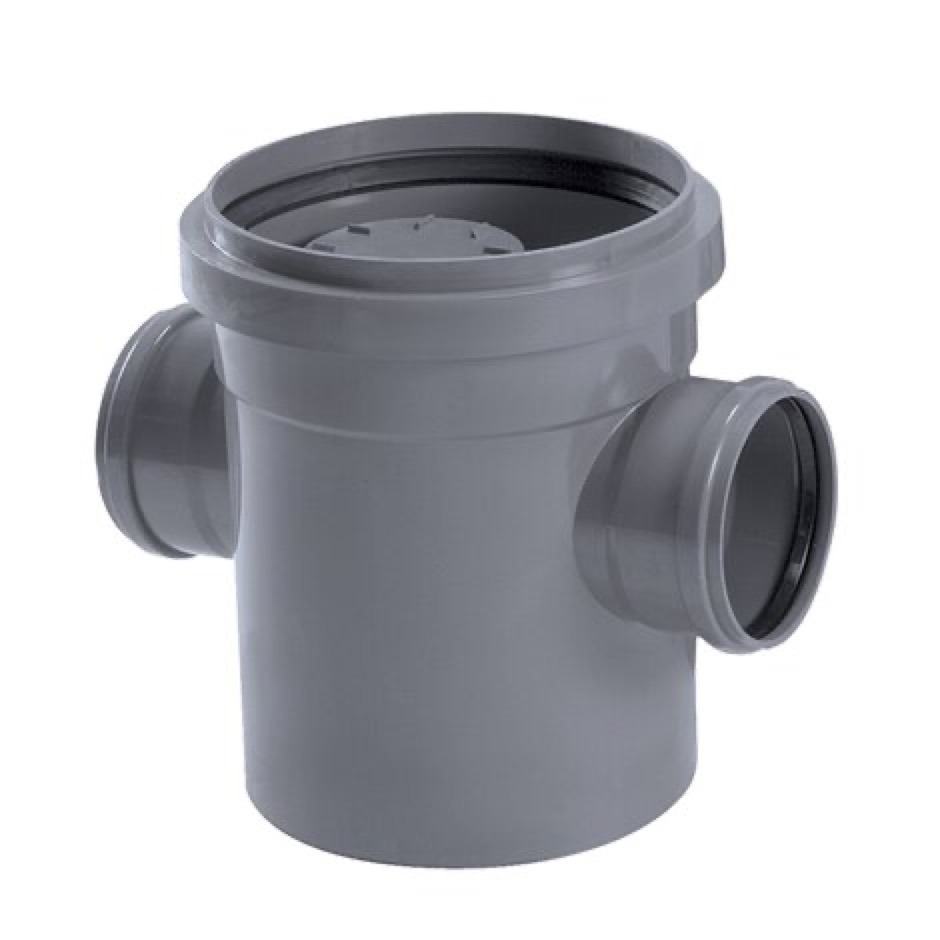 Pozzetto ispezione pvc fognatura sifonato c/g