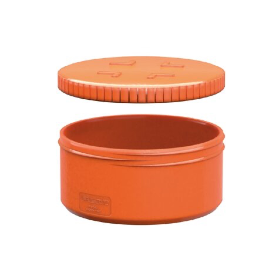 Tappo ispezione pvc rosso