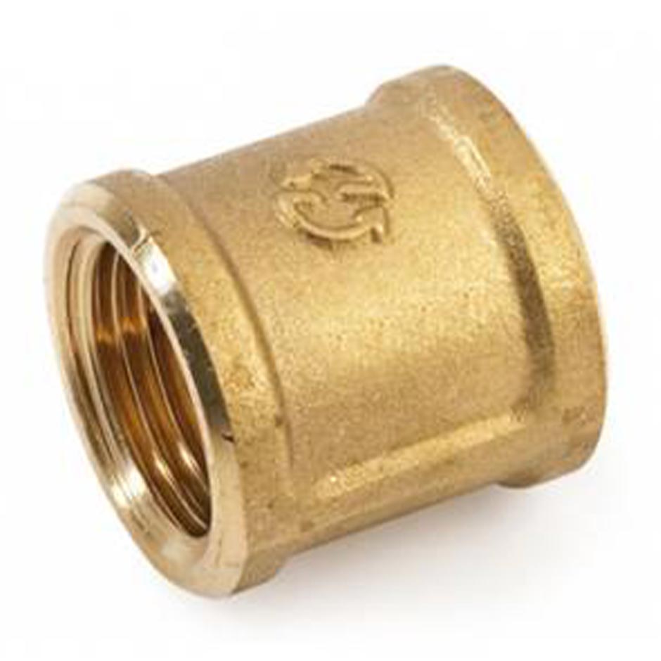 Manicotto filettato ottone