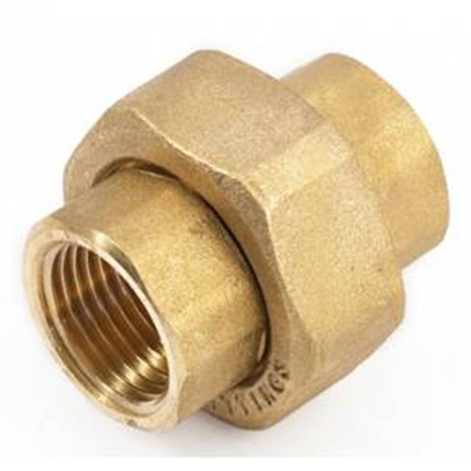 Bocchettone filettato ff ottone