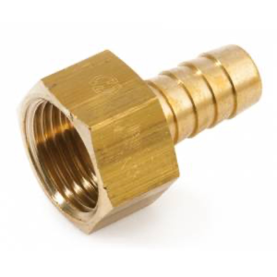 Portagomma filettato f ottone