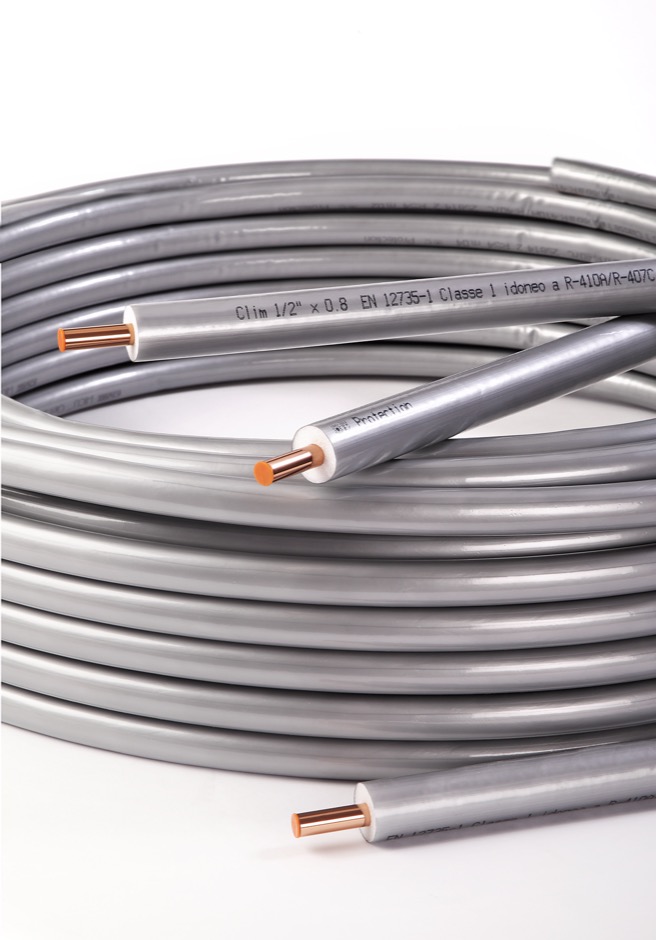 Tubo rame per condizionamento 0,8 mm