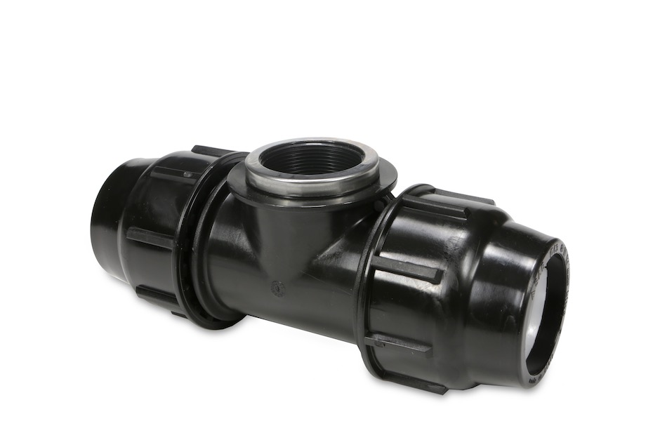 Tees filettato f per polietilene pn10