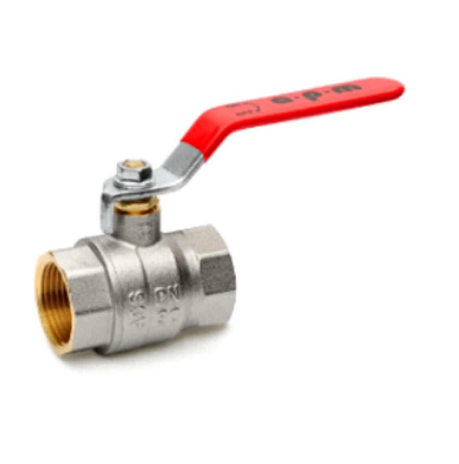 Valvola a sfera ff con leva