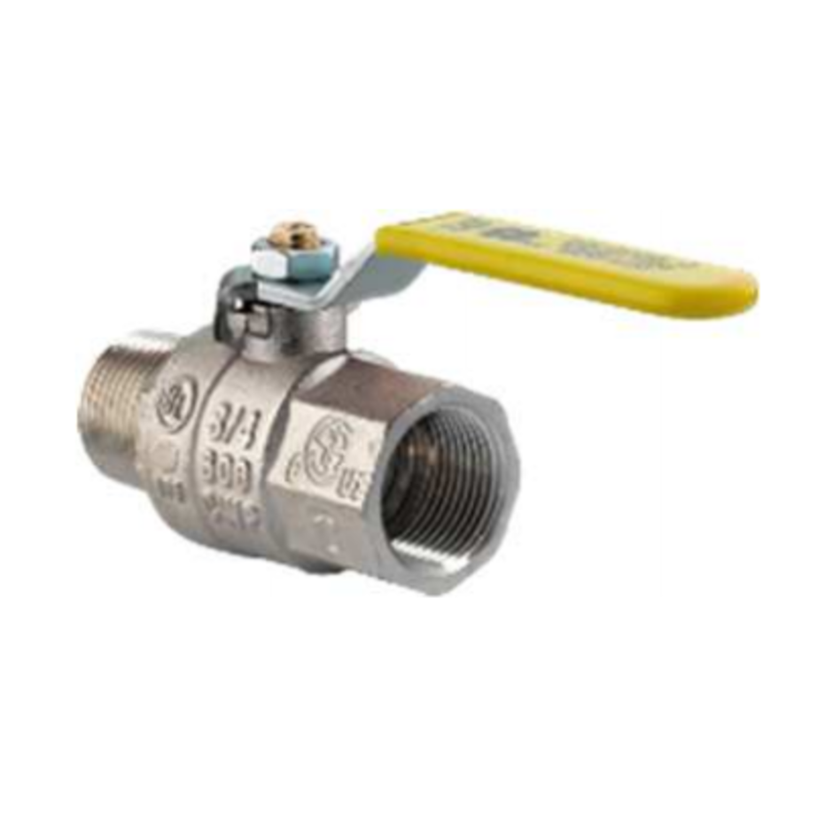 Valvola a sfera gas mf con leva