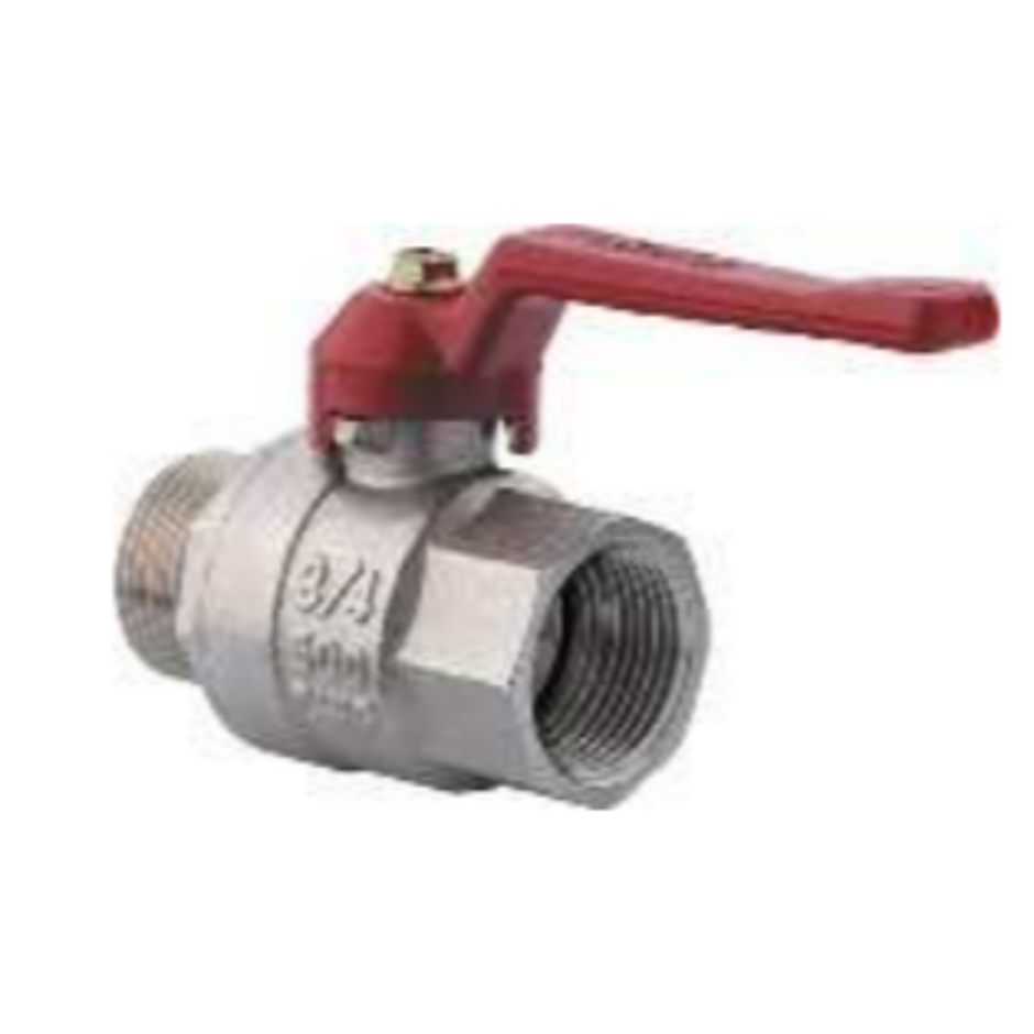 Valvola a sfera in ottone mf